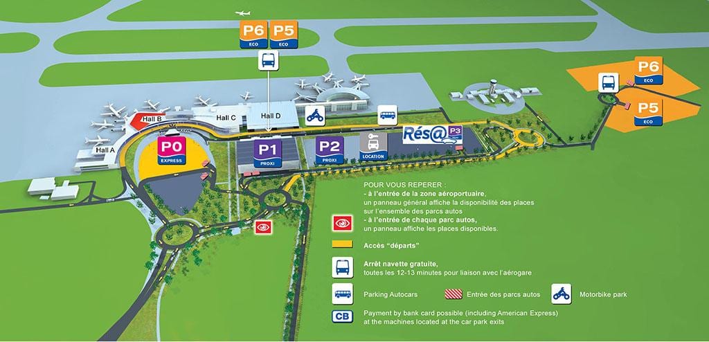 Tolosa aireportuko terminal mapa
